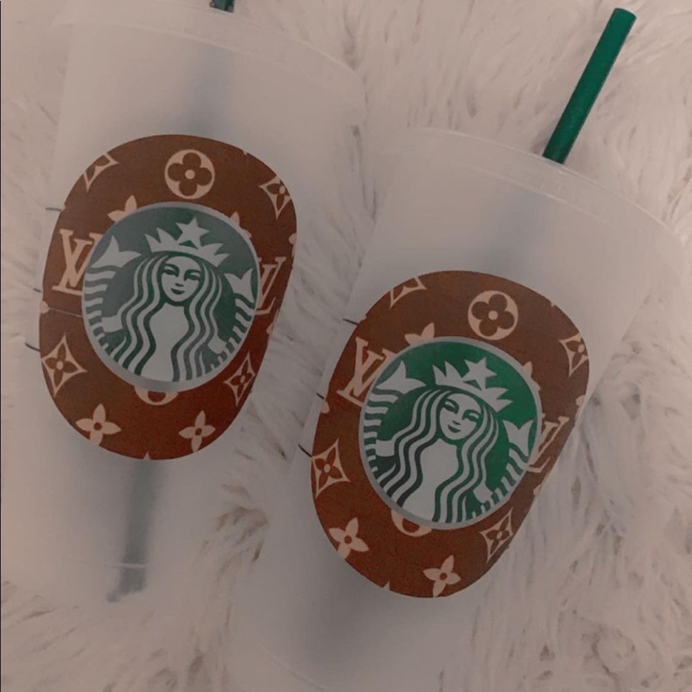 Louis Vuitton Starbucks Cups